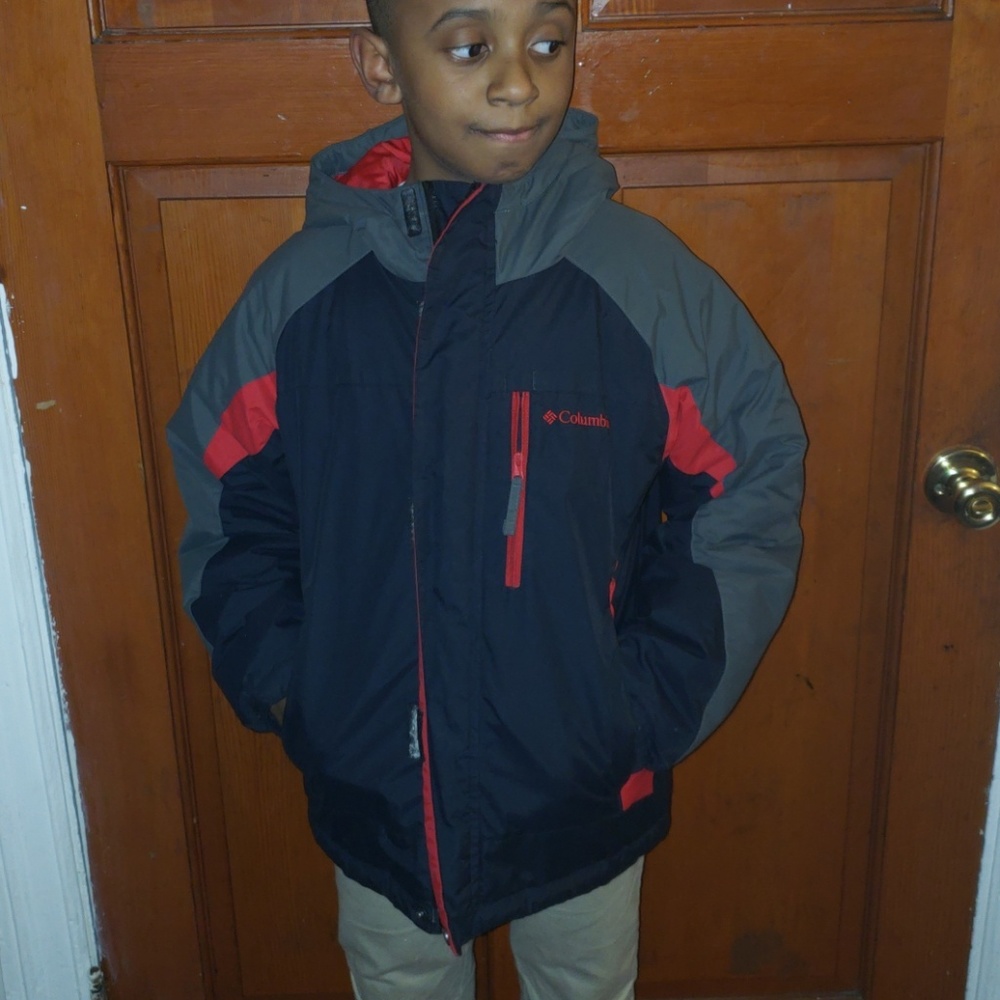 Boys Columbia Hooded Winter Coat